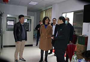 市領(lǐng)導(dǎo)吳曉暉、閆景軍到威華集團(tuán)調(diào)研